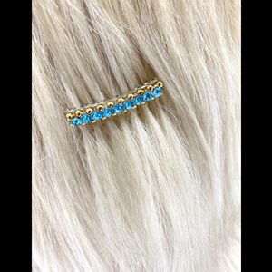 VINTAGE Rein Stone Tresses Clip